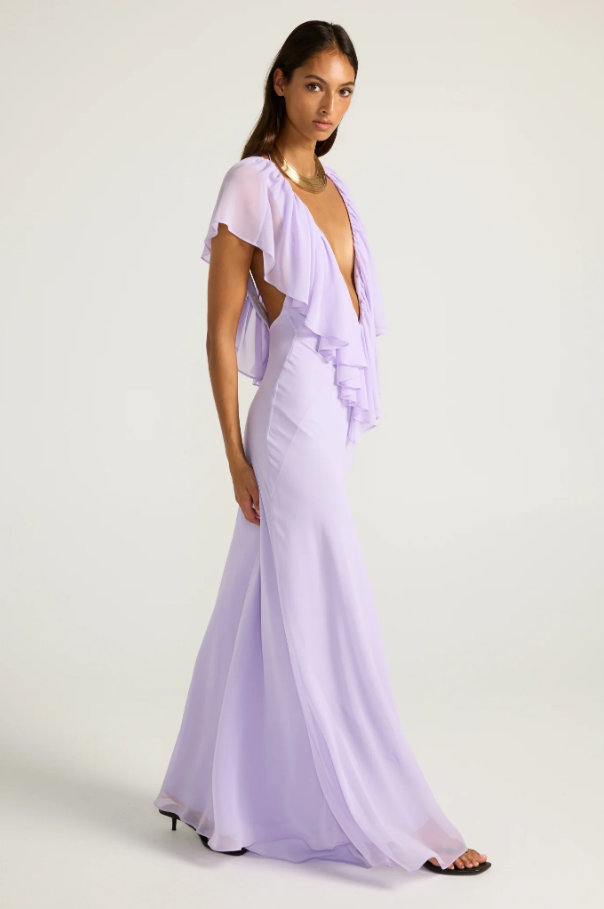 Ance Gria Clover Dress Purple Size 8