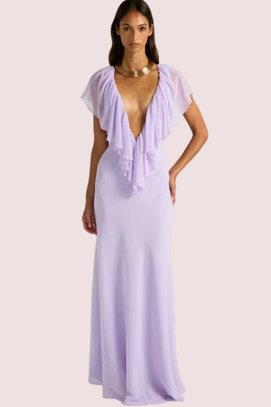 Ance Gria Clover Dress Purple Size 8