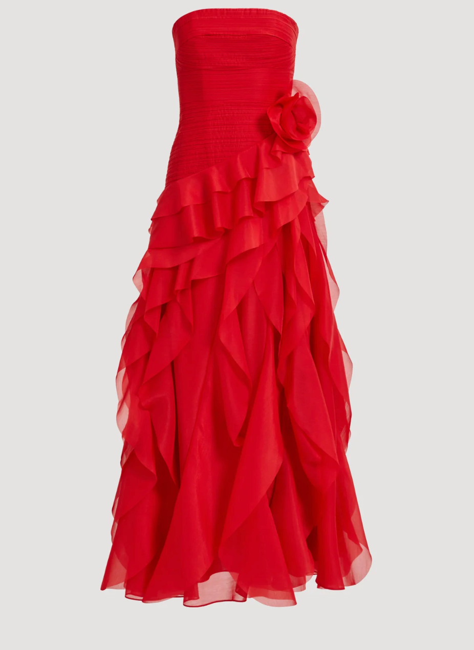 Aje Canyon Gown Red Size 8,10