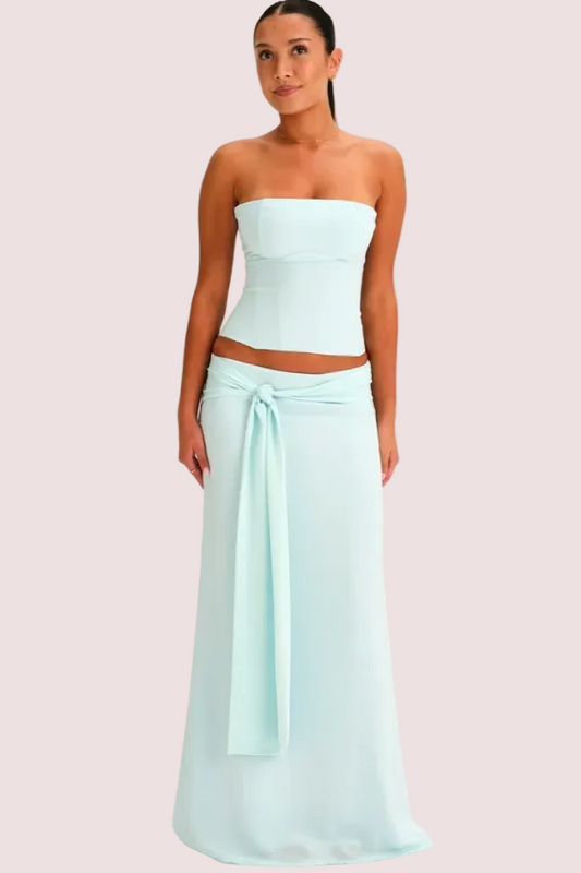 Sabelle Charlotte Maxi Top & Skirt Set Size 8