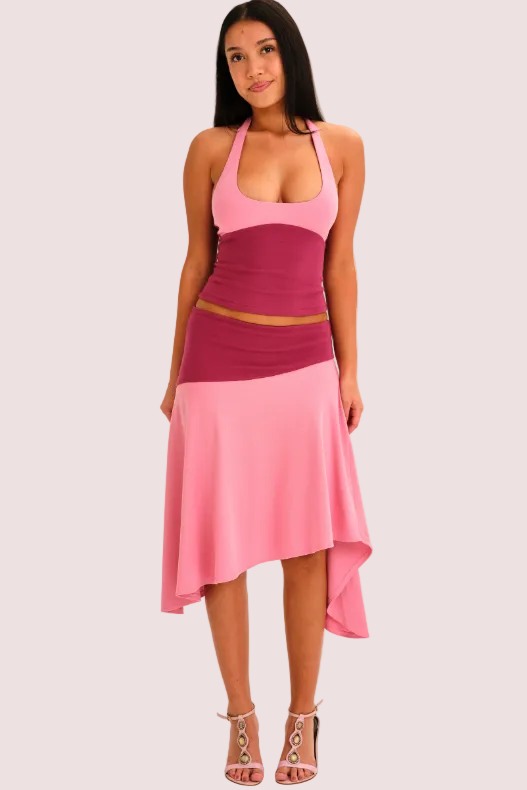 Sabelle Jemima Top Skirt Set Berry Size 10
