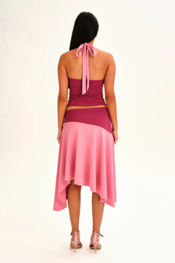 Sabelle Jemima Top Skirt Set Berry Size 10