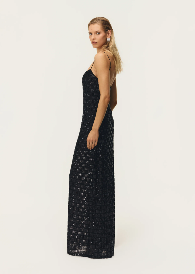 Arcina Stevie Dress Black Ori Size 8