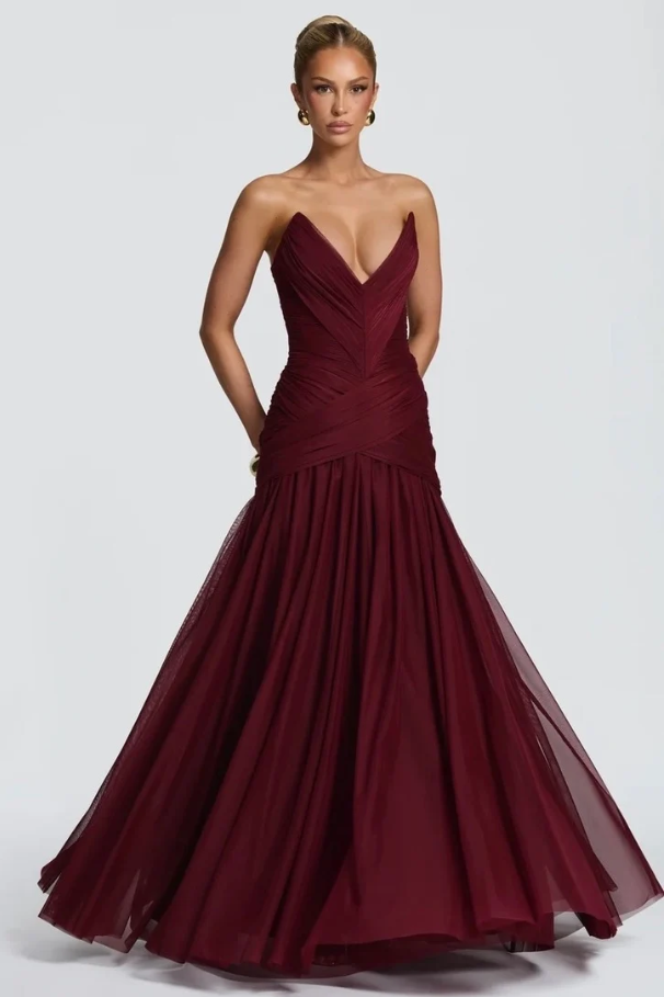 Babyboo Persphera Maxi Dress Cherry Size 10