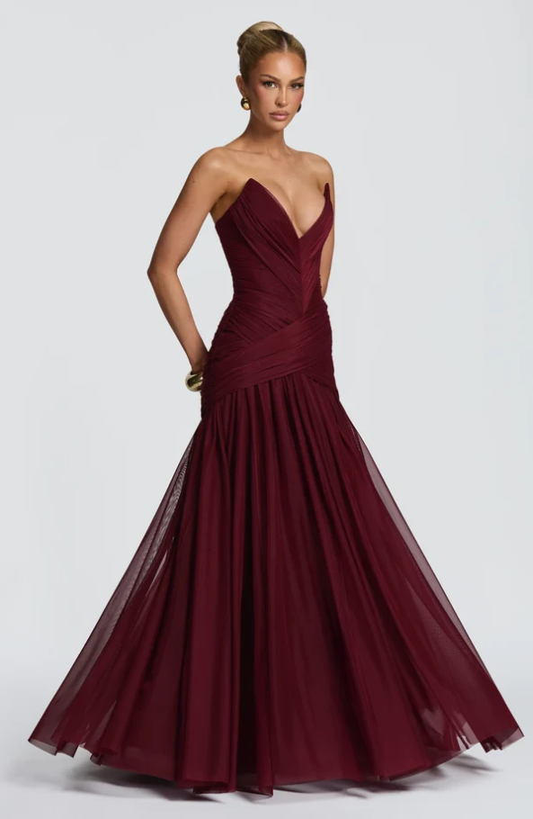 Babyboo Persphera Maxi Dress Cherry Size 10