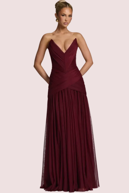 Babyboo Persphera Maxi Dress Cherry Size 10