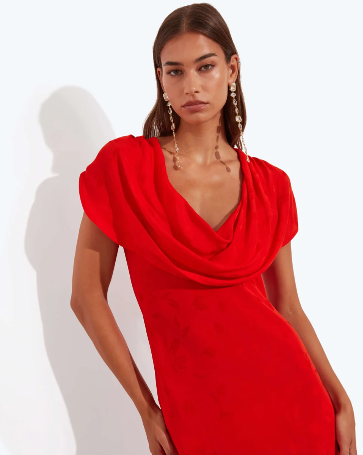 Rat & Boa Odessa Dress Red Size 10