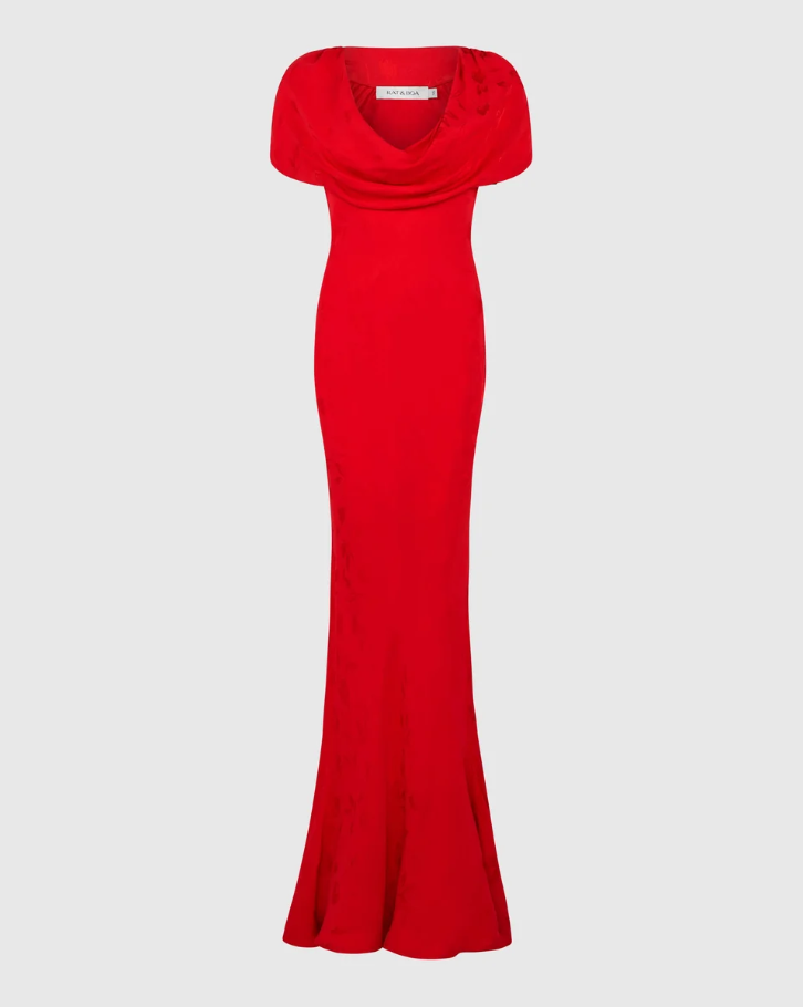 Rat & Boa Odessa Dress Red Size 10