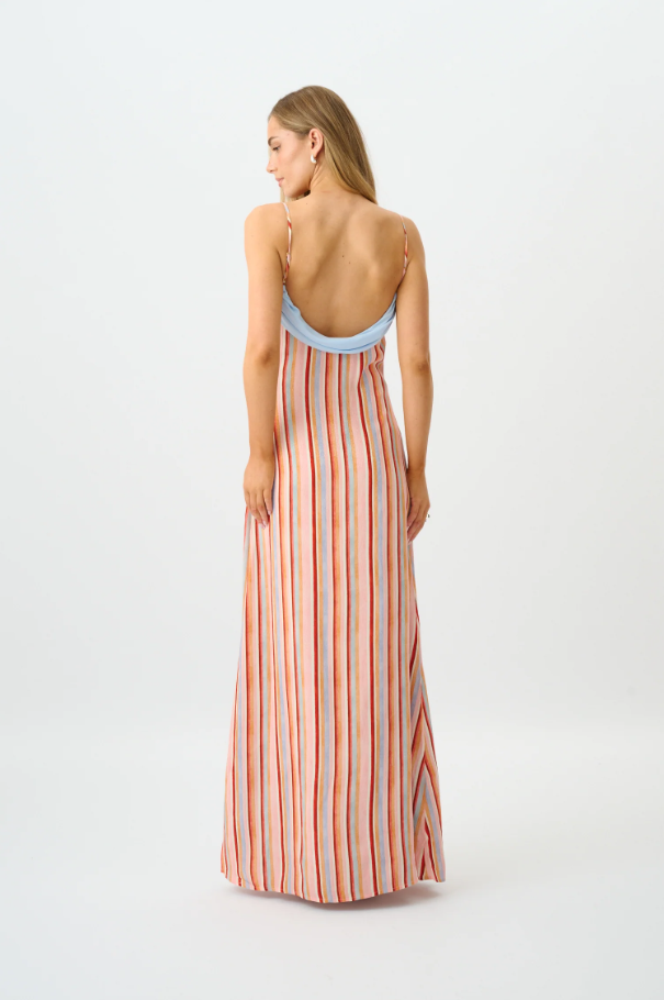 With Harper Lu Draped Slip Dress Size 8