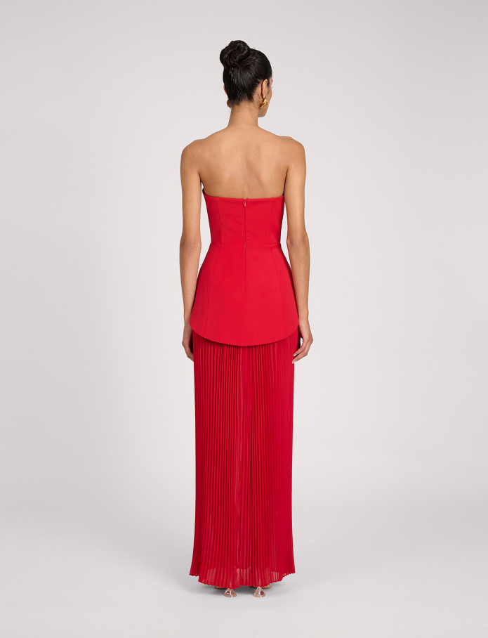 Eliya the Label Leo Dress Red Size 8