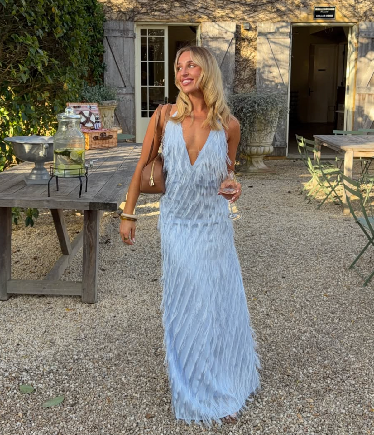 Jasook Noa Gown Blue