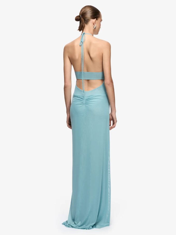 Bec and Bridge Xanthi Gown Iris Blue Size 8
