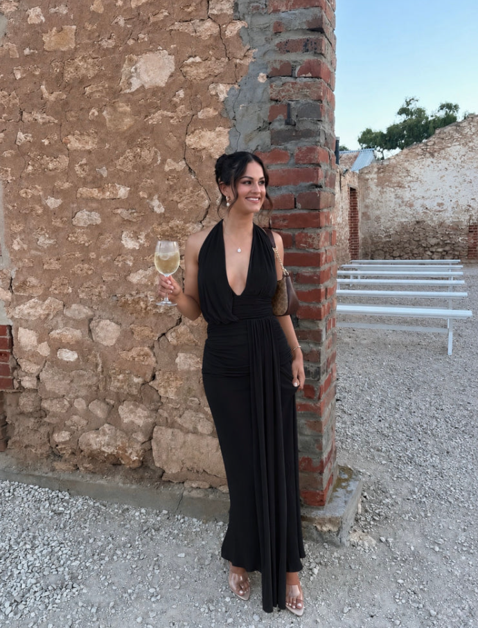 Bec and Bridge Cassis Gown Black Size 6