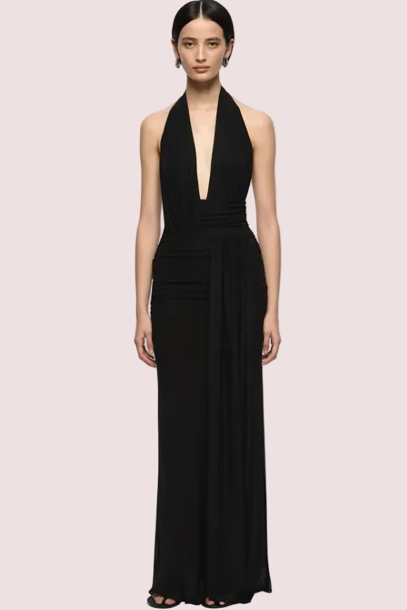 Bec and Bridge Cassis Gown Black Size 6