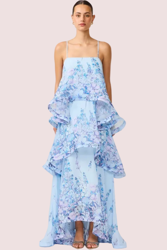 Elliatt Armani Tiered Maxi Dress Size 12