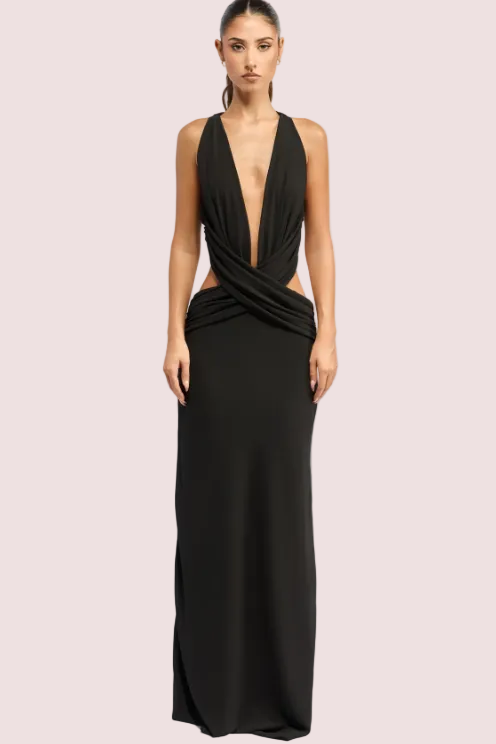 Mim and Bell Yvette Dress Black Size 8