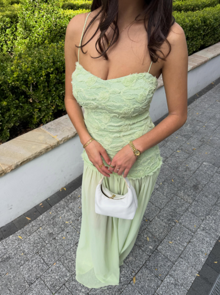 Jefre Sei Renata Mint Green Size 10