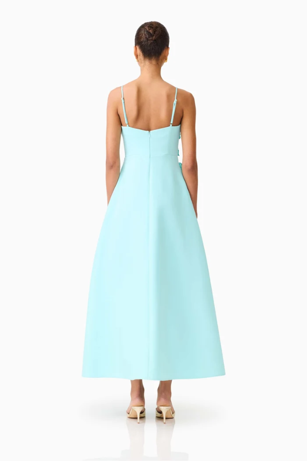 Elliatt Stell A Line Gown - Aqua Blue Size 10