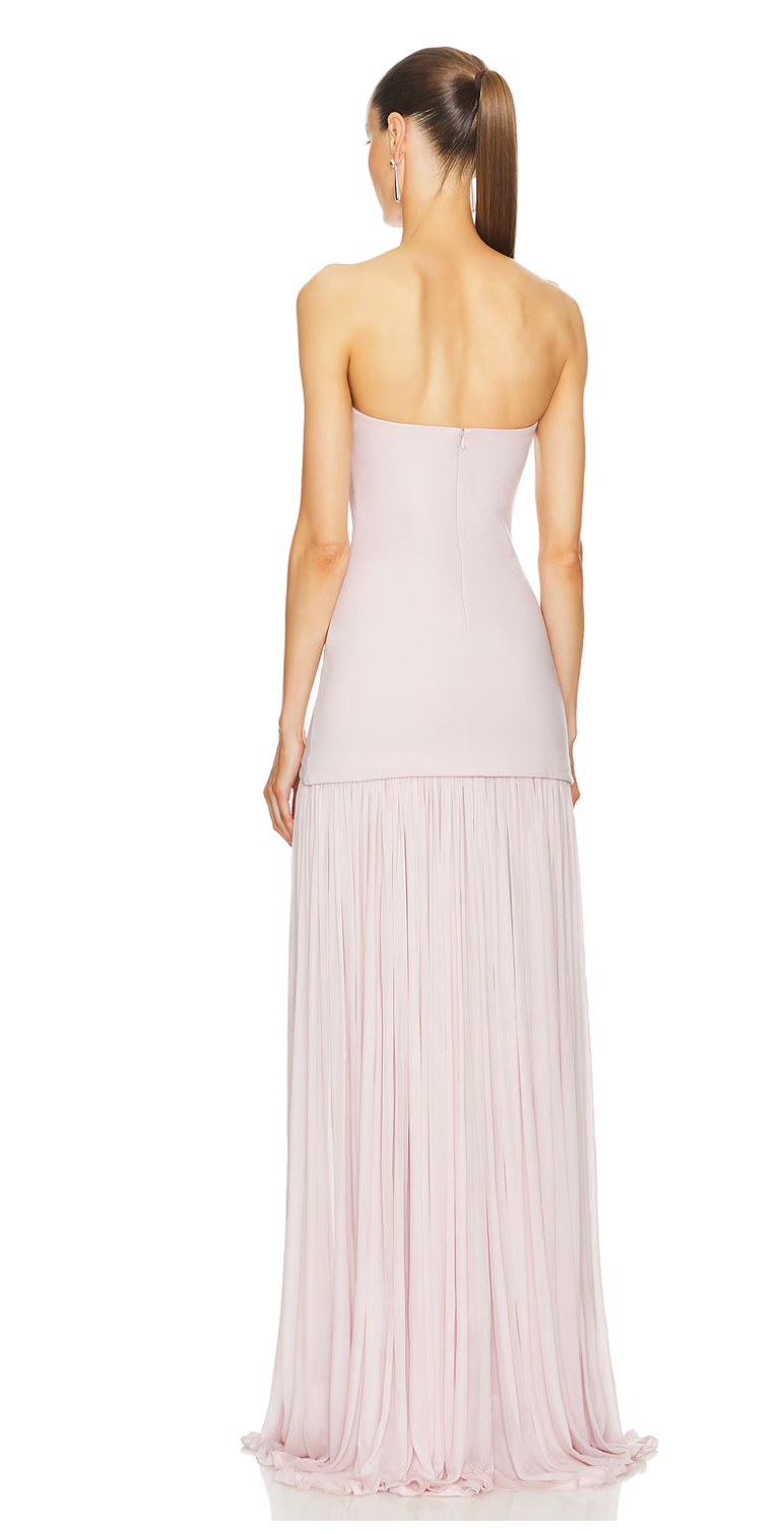 The Naomi Dress Barely Pink Size 8,10