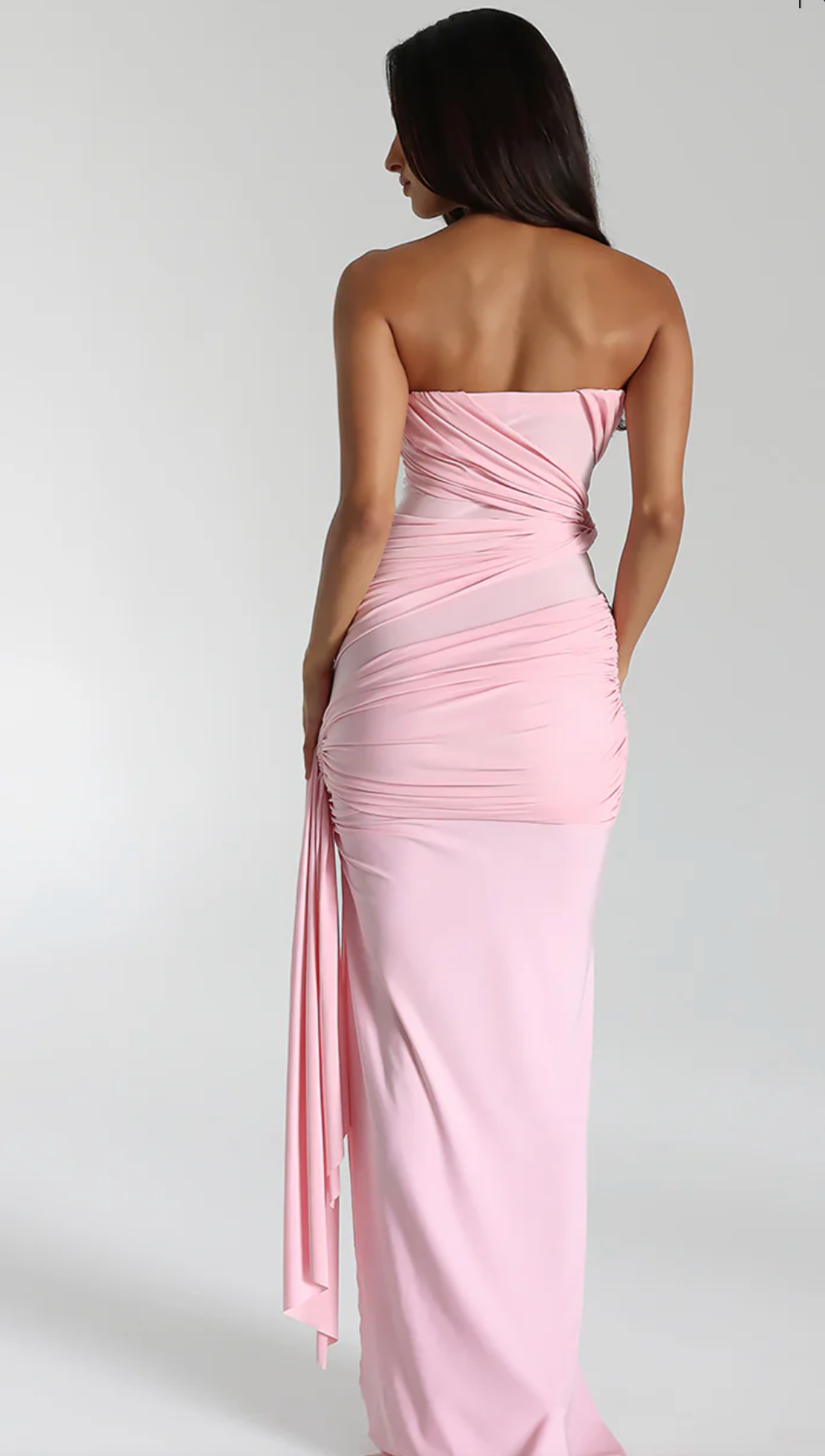 Miranda Gown Blossom Pink Size 8 (