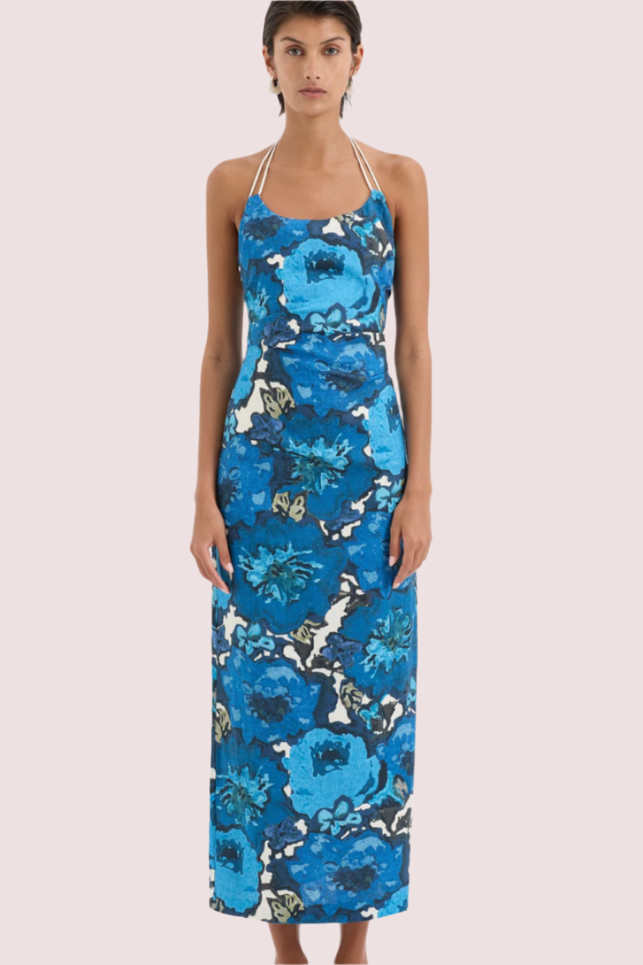 Hire Sir the Label Camellia Midi Dress 