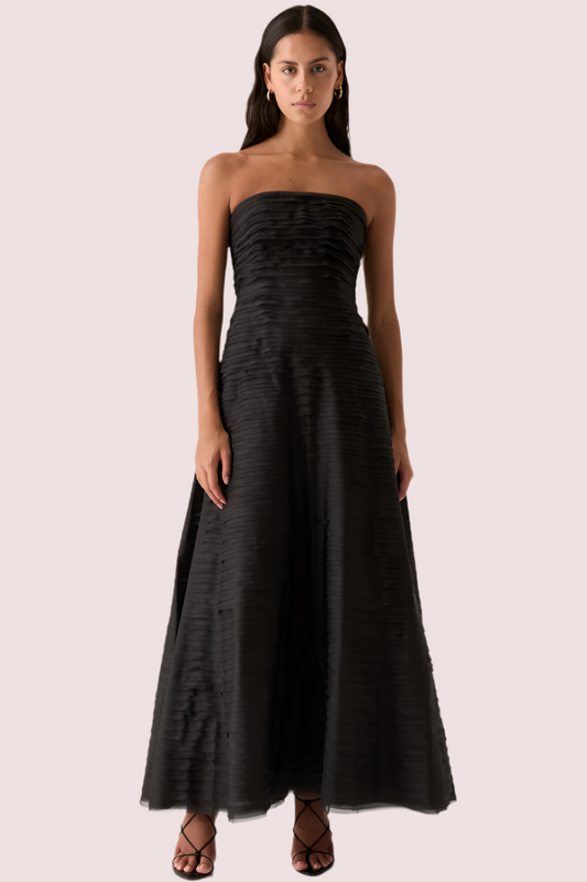 Soundscape Maxi Dress Black Size 10