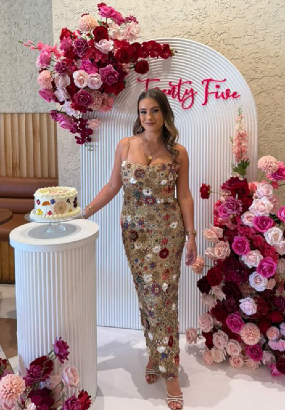 Rachel Gilbert Francesca Gown Size 8