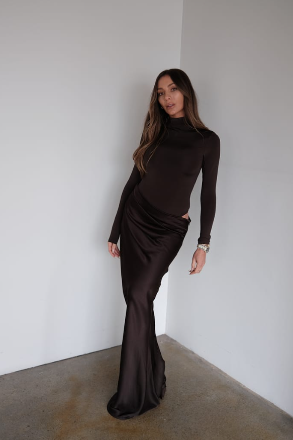 Henne Soraia Brown Size 10