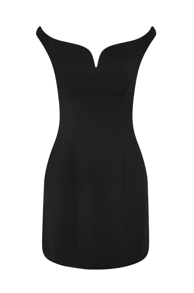 Henne Tallulah Mini Dress Black Size 8,10