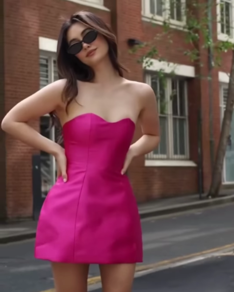 Eliya the Label Whitney Mini Dress Pink Size 10