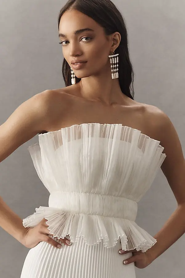 Lidee Masquerade Gown White Size 12