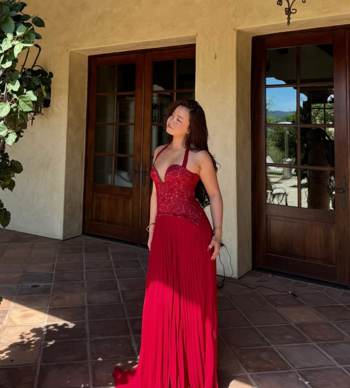 Fenity Gaia Dress – Red Size 6,8