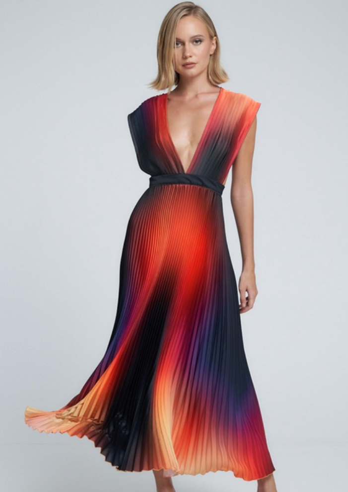 Gala Gown - Fire Size 8