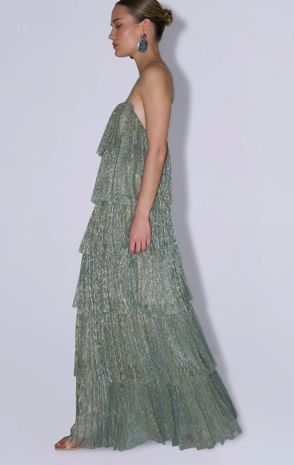 Lidee Hera Gown Green Hire