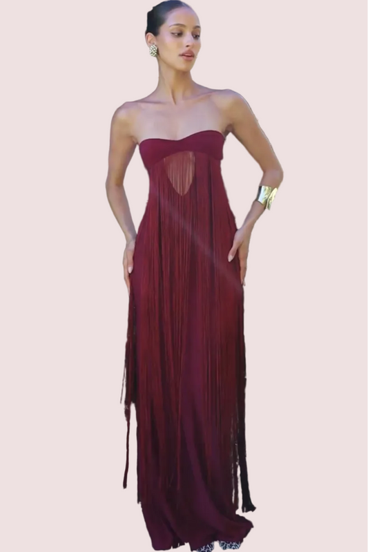Deconduarte Venus Gown - Wine Size 10