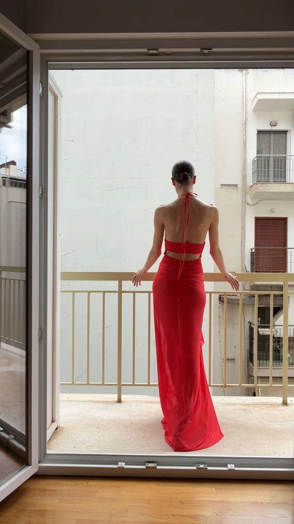 Bec & Bridge Xanthi Gown Red Size 8
